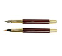 Ciieeo Kit de Caligrafía Bolígrafo de Pincel Reemplazable, Pluma Estilo Pincel para Practicar Escritura China, Set Portátil y Ligero para Estudiantes y Dibujo Artístico, Tinta Recargable