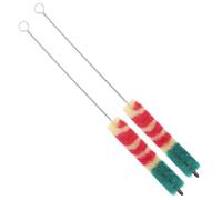 Ciieeo Kit de Limpieza de Instrumentos Musicales 2 Cepillos para Flautín y Piccolo, Cerdas Flexibles, Adecuado para Mantenimiento en Conciertos y Ensayos