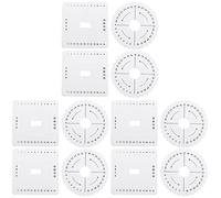 Ciieeo Kumihimo - Juego de 12 herramientas para tejer con disco redondo (idioma español no garantizado), herramientas para trenzar, para joyería, para joyería, pulsera, herramienta para tejer, disco