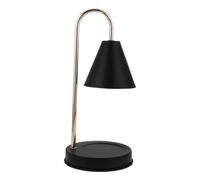 Ciieeo Lámpara Calentadora de Velas Eléctrica, Decoración Nórdica de Metal para Aromaterapia, Calentador de Cera de Mesa Estilo Vintage para Dormitorio y Salón, Lámpara de Fusión de Cera Sin Llama