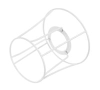 Ciieeo Lámpara de Cristal Vintage con Estructura de Hierro para Pantalla Soporte Metálico de Jaula de Alambre para Bombilla Marco DIY para Lámpara Colgante Mesa Acabado Detallado y