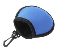 Ciieeo Lavadora de Balones y Palos de Golf Portátil Soporte y Forro Polar, Bolsa de Neopreno para Golf para Uso en Casa y Práctica