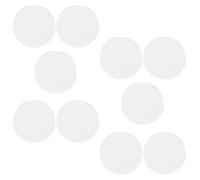 Ciieeo Lente Convexa Doble Acrílica 42 Mm, Pack 10 Unidades, Lente Óptica para Enseñanza de Física y Experimentos Científicos, Herramienta de Laboratorio Educativa