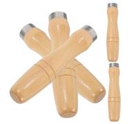 Ciieeo Mango de Escofina de Madera Ergonómico 4 Piezas para Lima Manual 12 Pulgadas Resistente Portátil para Herramientas de Carpintería y Bricolaje