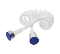 Ciieeo Manguera Bidé Flexible para Inodoro con Diseño y Sistema Presurizado Reemplazo Rápido para Ducha Baño de Caravana y Multipropósito Color Blanco