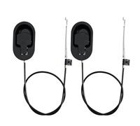 Ciieeo Manijas del Sillón Reclinable con Cable de Resorte 96 Cm, Aleación de Aluminio Reforzada, Juego 2 Piezas para Reparación de Muebles de Salón y Sillas Reclinables Eléctricas