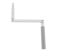 Ciieeo Manivela para Ventana Manual de Aleación de Zinc Diseño Ergonómico Silenciosa y Duradera Reemplazo para Ventanas Abatibles y Toldos Uso Residencial y Comercial