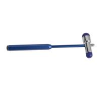 Ciieeo Martillo Médico Portátil de Doble Cabeza para Examen Neurológico Herramienta Multifuncional de Percusión para Diagnóstico de Reflejos Color Violeta Oscuro Tamaño Compacto para