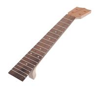 Ciieeo Mástil y Diapasón de Ukelele de 26 Pulgadas Pieza de Madera de Rosewood para Ukelele Kit Desmontable para Construcción y Reparación Folclórico Suministros DIY