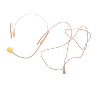 Ciieeo Micrófono Amplificador de Voz Auriculares Integrados Color Piel, Sistema Cable Ajustable para Presentaciones, Profesores y Guías Turísticos, Diseño Ergonómico y Portátil