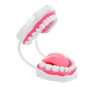 Ciieeo Modelo de Diente para Formación Educativa de 6 Veces Tamaño, Color Rosa, Material Pvc Resistente, Herramienta Didáctica para Higiene y Práctica de Cepillado en Estudio y Clínica