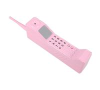 Ciieeo Modelo De Gran Hermano Teléfono Vintage Retro De Hierro Decoración Hogar Adorno De Escritorio Para Cafetería Dormitorio