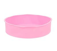 Ciieeo Molde Redondo de Silicona para Hornear Pasteles Seguro para Horno y Microondas Adecuado para Repostería Casera y Cocina Color Aleatorio