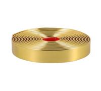 Ciieeo Moldura Autoadhesiva para Esquinas de Pared Cinta Decorativa Flexible de PVC Color Dorado Ancho 20 MM Rollo de 5 Metros Adecuado para Cocina Baño y Decoración de Interiores