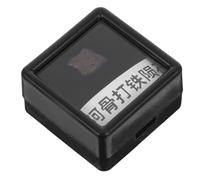 Ciieeo Muestra de Meteorito de Hierro en Bruto 0.5-1 Cm sin Pulir, Espécimen Geológico Pequeño para Decoración y Enseñanza Científica, Objeto Coleccionable Educativo para Aula y Oficina