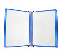 Ciieeo Organizador de Archivos Colgante 5 Paneles de Fácil Acceso en Tamaño A4, Sistema Montado en Pared para Espacios Corporativos y Públicos