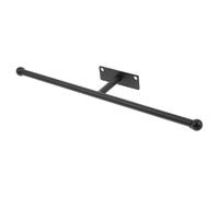 Ciieeo Organizador de Collares de Pared con Ganchos, Soporte Colgante para Joyas, Diademas y Gafas, Estante de Almacenamiento Metálico para Pendientes y Anillos, Negro (1 Unidad)