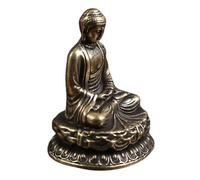Ciieeo Ornamento De La Estatua De Interior Estatuas para La Decoración del Hogar Mini Yoga Ídolo Largo Estatua De para Casa Gran Estatua De Golden Latón