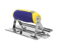 Ciieeo Paleta de Esquina Afilada de Acero Inoxidable para Paneles de Yeso Llana Manual para Alisar Juntas y Bordes Interiores de Hormigón Herramienta Portátil para Enlucido y Acabado