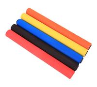 Ciieeo Palos Antideslizantes para 5 Piezas con Funda de Esponja Multicolor, Bastones Ligeros Flexibles para Entrenamiento y Competición de Atletismo al Aire Libre