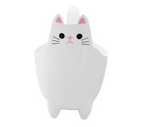 Ciieeo Papelera de Escritorio Grande Blanca Cubo de Basura Pequeño de Mesa Organizador Compacto para Oficina y Hogar Contenedor Basura Vertical para Residuos Pequeños Mini Papeleras