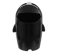 Ciieeo Papelera Pequeña de Escritorio Tapa y Base Estable, Diseño de Pingüino Vertical, Adecuado para Oficina y Dormitorio