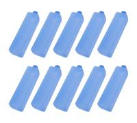 Ciieeo Paquetes de Hielo PE Reutilizables 10 Unidades, Bloques Congeladores Pequeños en Azul para Uso en Fiestas en Patio y Transporte de Cadena Fría de Comida y Bebida