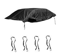 Ciieeo Parasol para Parabrisas Coche Negro Funda Protectora UV Bloqueante Práctica para Protección Solar y Aislamiento Térmico Interior