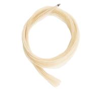 Ciieeo Pelo de Caballo para Violín 1/2 Natural, Accesorio de Reemplazo Profesional para Bastón, Crin Blanca Auténtica para Interpretación Musical y Mantenimiento de Instrumentos