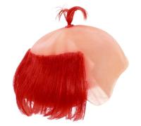 Ciieeo Peluca Divertida Calva para Cosplay Hombre, Gorro Ligero y Transpirable para Disfraces de Halloween, Peluca Reutilizable 1pieza para Fiestas y Eventos Temáticos