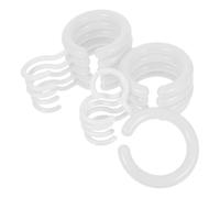 Ciieeo Perchas Redondas Antideslizantes para Bufandas y Corbatas, 10 Piezas, Organizador de Armario Multifuncional de Pp y Abs para Uso en Dormitorios y Hogar