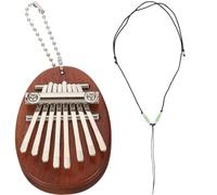 Ciieeo Piano De Pulgar Mini Kalimba De Madera De Teclas Instrumento Musical Para Principiantes Para Aprender Tocar Casa