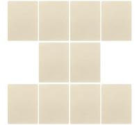 Ciieeo Piel Sintética de Silicona para Tatuajes 1mm Grosor, 10 Láminas Mate Amarillo Claro para Práctica de Maquillaje y Tatuaje, Flexible y Reutilizable para Principiantes y Artistas