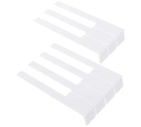 Ciieeo Piezas para Reparación de Teclas de Piano Vertical 5.2 Cm, Juego de 2 Teclas de Material, Herramientas Prácticas para Afinar y Mantener Instrumentos Musicales en Casa