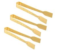 Ciieeo Pinzas de de Metal Árabe para Aromaterapia 3 Piezas Herramientas para Incienso Diseño Vintage para Decoración y Relajación Accesorios para Quemadores Domésticos