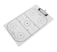 Ciieeo Pizarra de Hockey Borrable en Seco, Tablero Táctico Portátil para Entrenadores, Material Duradero, Compacto y Ligero, Adecuado para Entrenamiento y Demostración de Estrategias