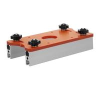 Ciieeo Placa de Inserción para Mesa de Fresadora en Aluminio, Base de Fresado para Carpintería, Accesorio para Ranurado Preciso y Posicionamiento Seguro en Trabajos de Madera