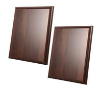 Ciieeo Placa de Madera Maciza Blanca 20X25 CM para Grabado DIY 2 Unidades Paquete Tablero para Exhibición de Medallas Deportivas y Trofeos Artesanales