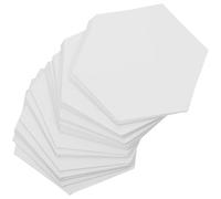 Ciieeo Plantillas Forma Precisa de Papel Hexagonales 200 para Patchwork para Proyectos de Costura DIY y Manualidades