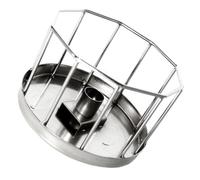 Ciieeo Plato para Reptiles Comedero Automático de Agua para Mascotas, Acero Inoxidable, Plata, Superficie Lisa, para Tortugas y Lagartijas, para Terrario y Reptiles de Mascota