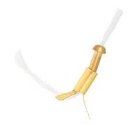 Ciieeo Porta Mecha de Mantequilla lampara de Aceite lampara Decorativa Accesorios para lámparas de Queroseno Mecha de Manteca Portalámparas Lotus Ghee mechas flotantes Cuerda Golden