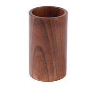 Ciieeo Porta Utensilios De Cocina De Madera Organizador De Cubiertos Retro Soporte Para Cucharas Y Palillos Almacenaje De Mesa De 15X9 Cm Para Hogar Y Restaurante