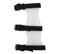 Ciieeo Protector de Brazo de Cuero Ajustable Forro Polar Integrado para Tiro , Brazalete Protector Unisex de Tamaño Medio para Práctica y Competición al Aire Libre