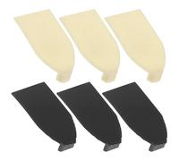 Ciieeo Protector de Crin para Arco de Violín Plástico 10 Piezas 5 Negras y 5 Cojines para Reparación y Accesorios de Arco Compatibles Violín y Viola Repuestos para