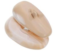 Ciieeo Protectores Auditivos Impermeables de Silicona para Teñir el Cabello, 1 Par en Color Café Claro, Cubiertas Cómodas para Salón y Ducha, Accesorios Profesionales de Peluquería