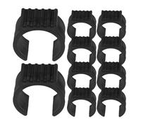 Ciieeo Protectores de Patas para Muebles 20 Unidades Tapas Deslizantes de Repuesto para Patas de Silla Instalación Clip para Tubos de Base de 1,5 Pulgadas