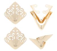 Ciieeo Protectores de Punta Metálicos para Tacones Altos Set de 3 Pares 7 11 25 MM Accesorio de Decoración para Zapatos Protección Antirrozaduras para Tacones Puntiagudos Color