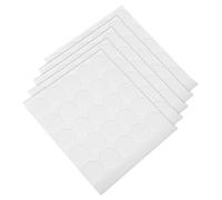 Ciieeo Puntos Adhesivos de Doble Cara 125 Unidades Diámetro 25Mm Adhesivo Acrílico para Aislamiento Acústico, Removible, Transparente, Uso en Oficina y Hogar