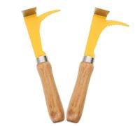 Ciieeo Raspador Elevador para Colmenas, 2 Unidades Mango de Madera, Herramienta Práctica para Apicultores en Mantenimiento