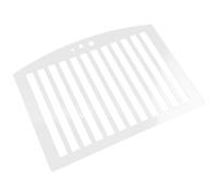 Ciieeo Regla para Dibujo Lineal de Plástico Transparente 27,5 Cm para Estudiantes, Regla Multifunción Portátil para Examen y Pintura Escolar, Herramienta de Medición para Aula